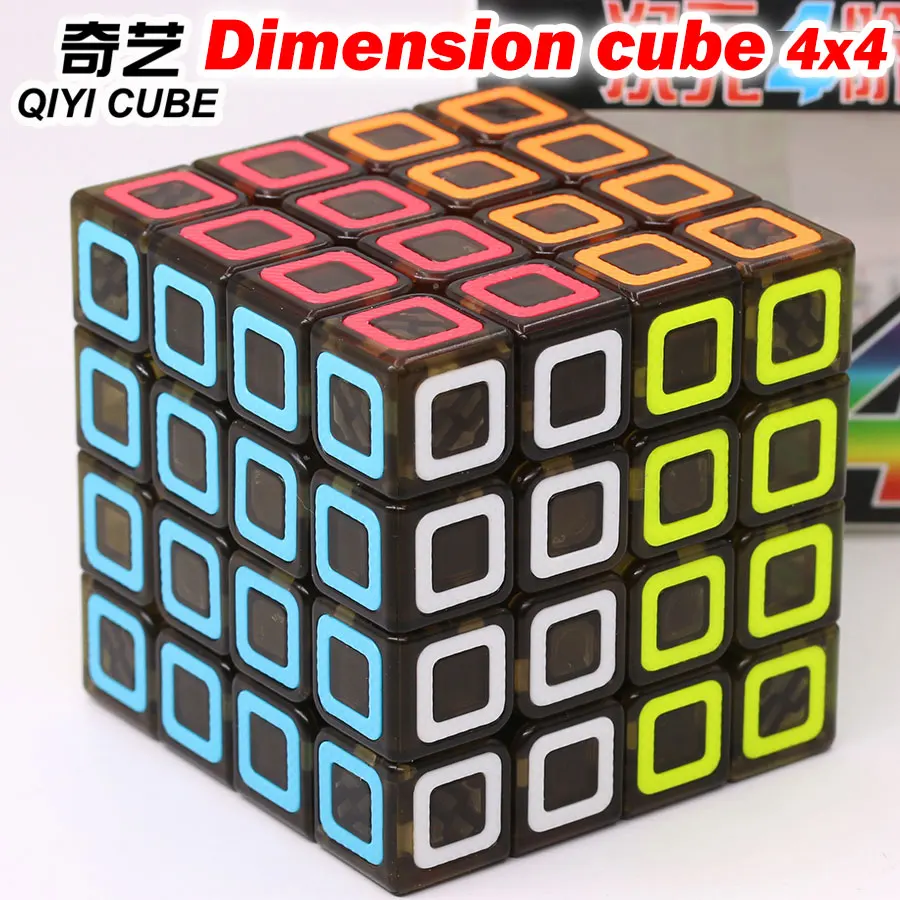 Головоломка магический куб QiYi Dimension Cube 222 333 444 5555 2x2x2 3x3x3 4x4x4 5x5x5 вход куб легко обучающий обучающая логическая игра Z - Цвет: Dimension 4