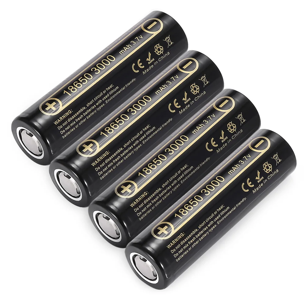 Hot 4pcs HK LiitoKala Lii-30A 3.6V 18650 3000mAh battery for HG2 discharge 20A dedicated High power Power | Электроника