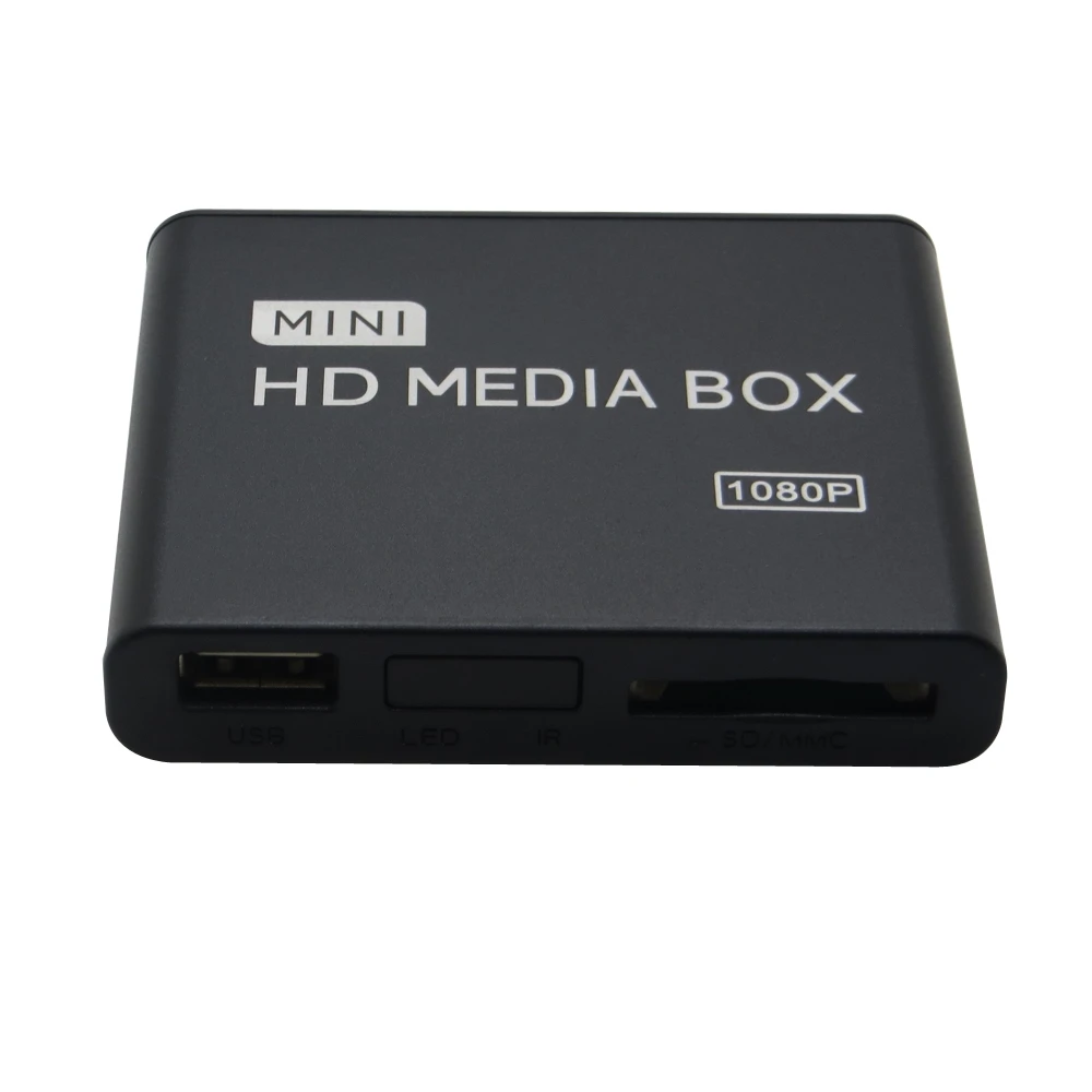 1080P Full HD мини HDMI медиаплеер ТВ Видео Мультимедиа Android плеер Поддержка MKV/RM-SD/USB/SDHC/MMC