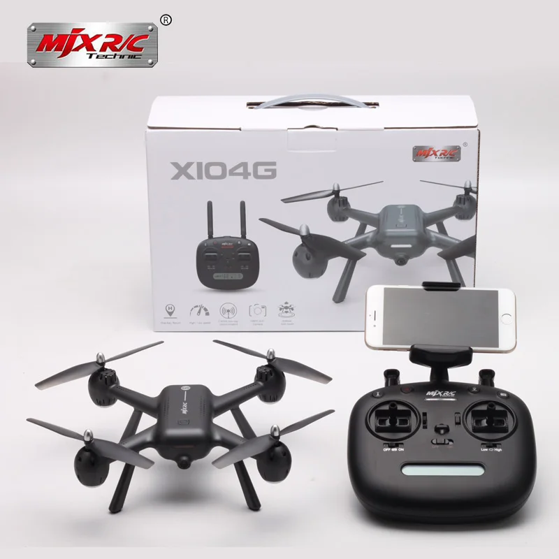 

2019 new MJX X104G GPS RC Drone engine with 5G WIFI FPV HD RC quadrotor camera VS Z5 RC helicopter Dron toys gift