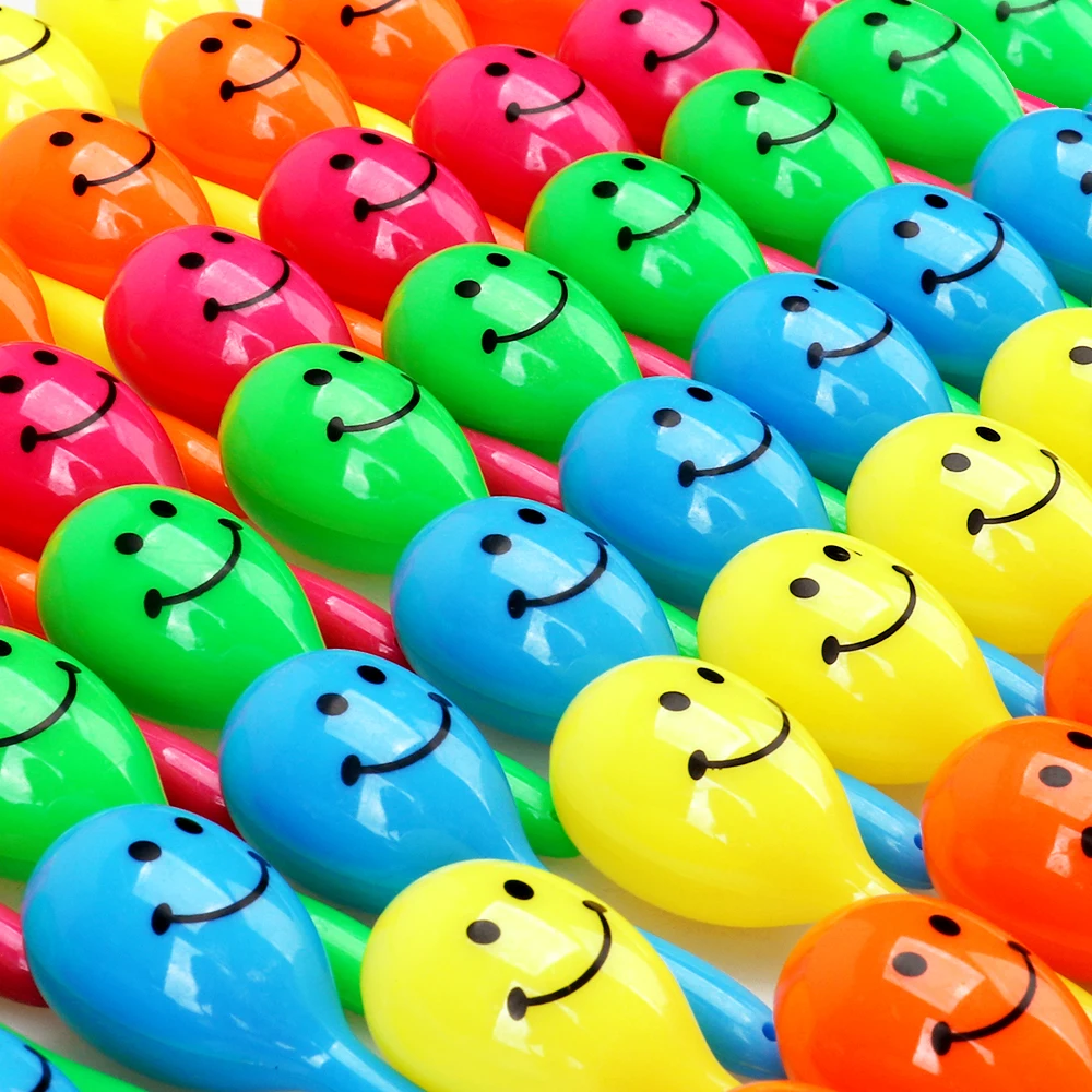 

72 PCS Mini Maracas Musical Instrument Kids Shaker Party Favors Gift Pinata Filler Class Prizes Preschool Fiesta Noisemakers