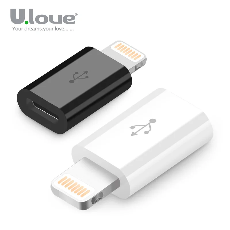 Micro USB Cable Female to 8Pin Male Adapter Connector ...