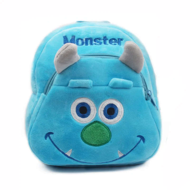 New Cute Cartoon Kids Plush Backpack Toy Mini School Bag Children's Gifts Kindergarten Boy Girl Bab - 32917790442