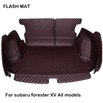 

custom made Fully surrounded Car trunk mat for subaru forester subaru xv 2018 subaru legacy Car accessories