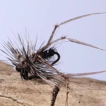 Рыболовные Крючки приманки рыболовные снасти 2 шт./партия, москитные рыболовные Крючки приманки Аксессуары для рыбалки, крючок