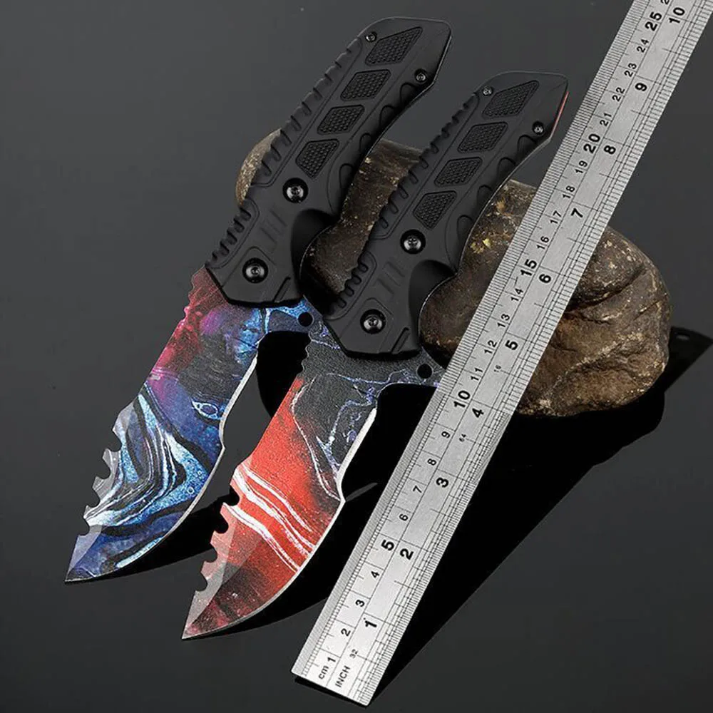 

AZRAEL OD080 Survival Fixed Blade knife Survival Portable Camping Tactics Hunting Fixed Blade Knife with Flint & Whistle