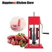 3L Manual Sausage Stuffer Sausage Filler Salami Maker Hand Operated Salami Sausage Maker BigFunnel Homemade Sausage Meat Filler tom s sausage lion
