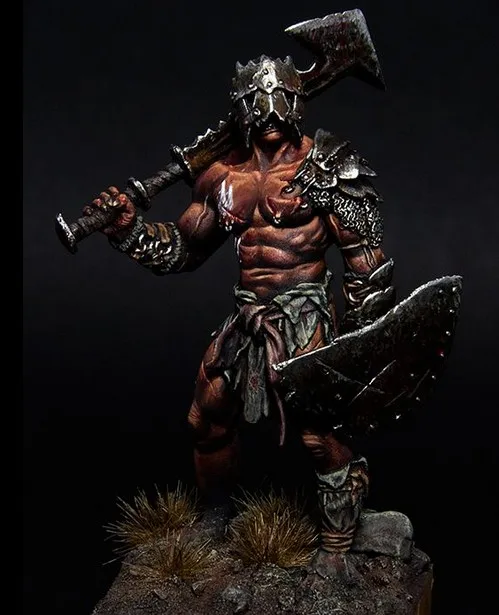 

1/32 Scale Orcs (Can do 2 action) Resin Model Kit Model Free Shipping