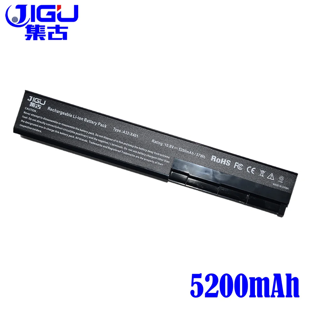 JIGU 6 ячеек Аккумулятор для ноутбука ASUS A31-X401 A32-X401 A41-X401 A42-X401 X401 X401A X401A1 X401U X501 X501A X501A1 X501U