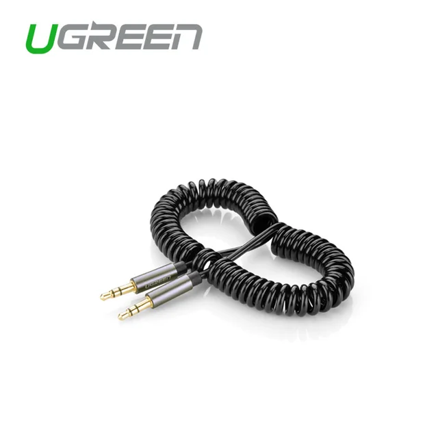 Cheap Ugreen AV107aux spring line 3.5mm aux cable Retractable Car aux audio cable car audio cable For iPhone 6 Cheap Ugreen AV107aux spring line 3.5mm aux cable Retractable Car aux audio cable car audio cable For iPhone 6