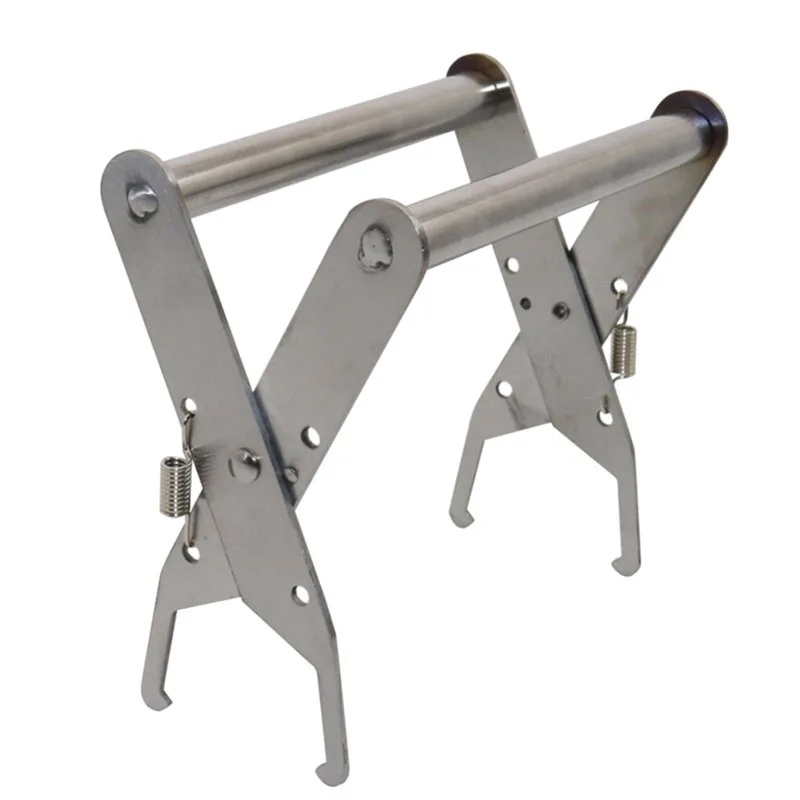 

Stainless Steel Bee Hive Frame Holder Lifter Capture Grip Tool Beekeeping Equipment RT99
