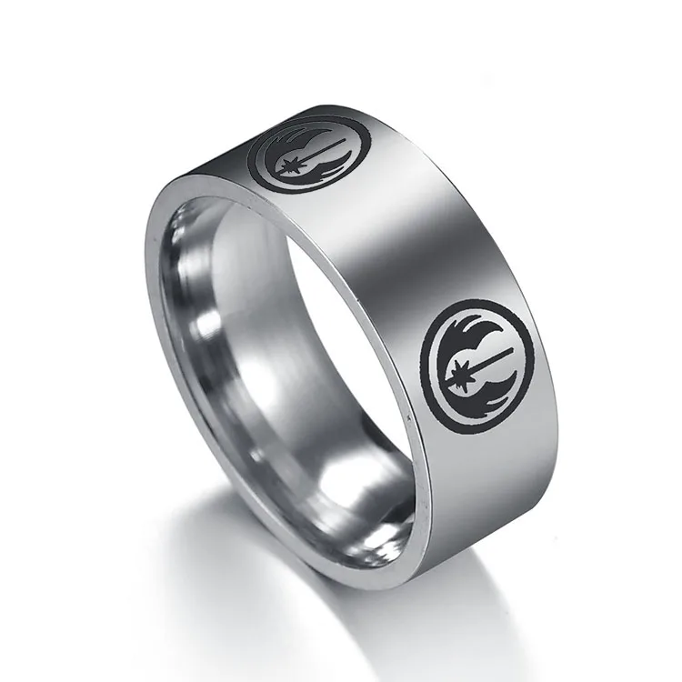 Кольцо мужское из нержавеющей стали 8 мм|finger ring|stainless steel ringsteel ring |