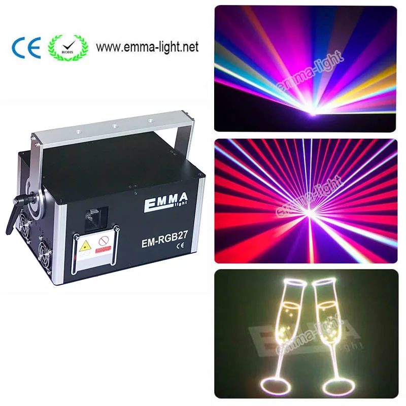 4W RGB Full Color Animation Laser Light,With SD Card,Professional Laser