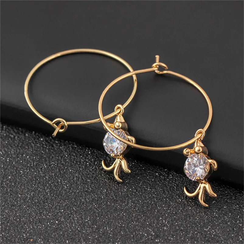 2018 Fashion Earrings for women Bridal Necklace Earring suit Full drill Water droplet Jewelry Gift Boucle d'oreille 5Y24#N (8)