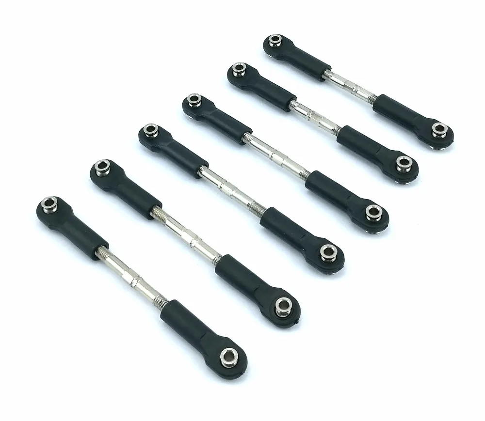 

M0216 M0217 M0241 Front Rear Upper Pull Rod Unit Huanqi HQ727 traxxas slash 1/10 RC Car Bag 727 R/C Spare Parts Accessories