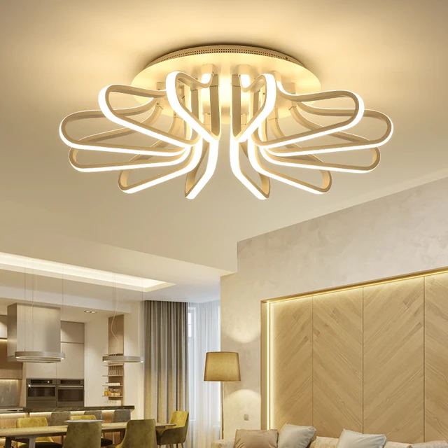 Moderne Plafond Verlichting Met acryl Lampenkap Plafondlamp kristal ... Moderne Plafond Verlichting Met acryl Lampenkap Plafondlamp kristal ...