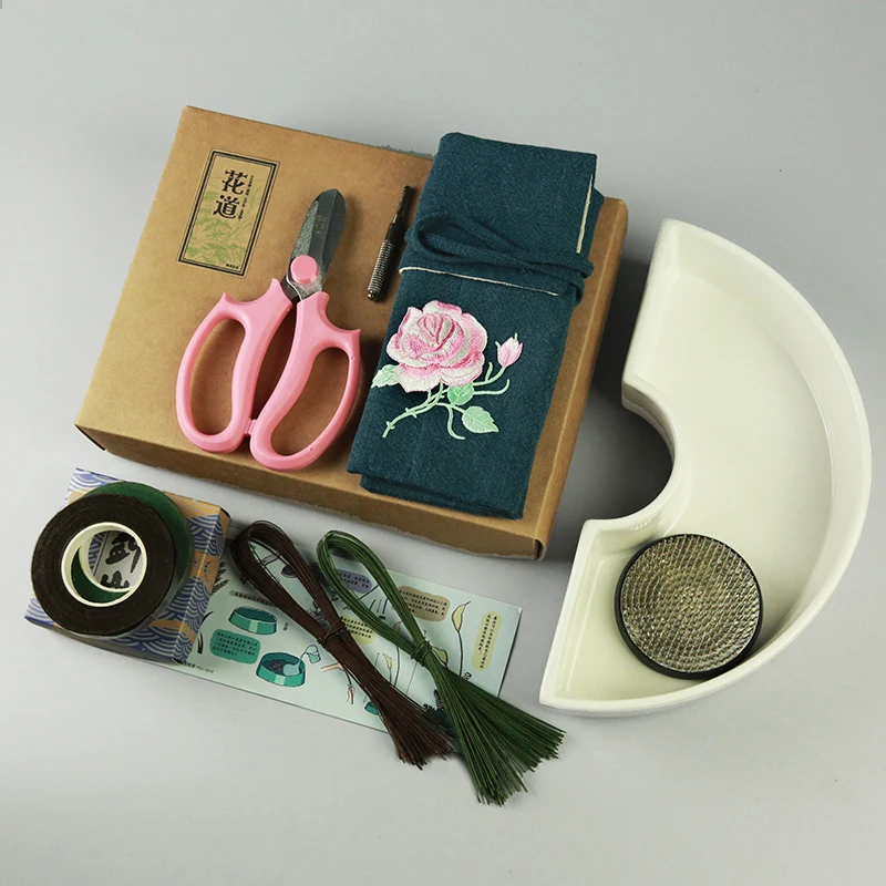 Japanese Ikebana Flower Arrangement Floral Tool Sets For Beginner