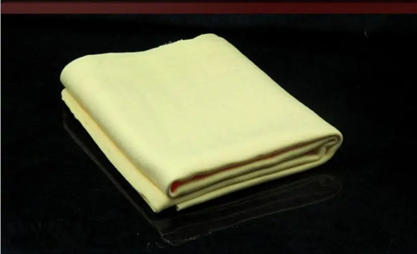 Тряпка для мытья из натуральной кожи, чистящее полотенце, салфетка с замком, 43x32 см