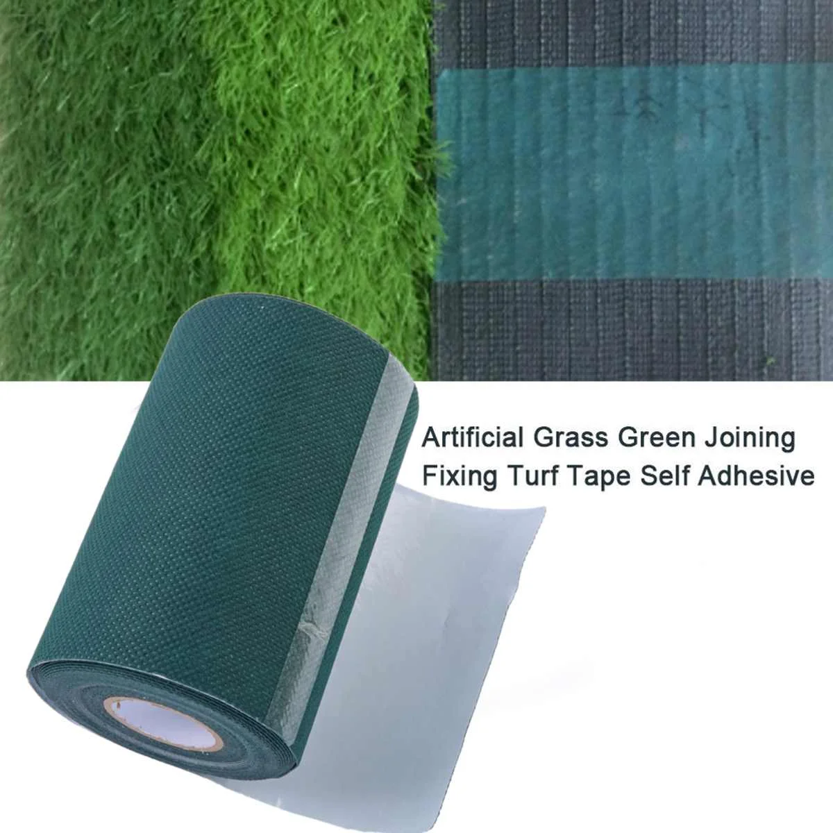 10 м x 15 см большая DIY искусственная трава соединяющаяся самоклеющаяся лента синтетическая трава газон сшивание ковров лента зеленый домашний декор