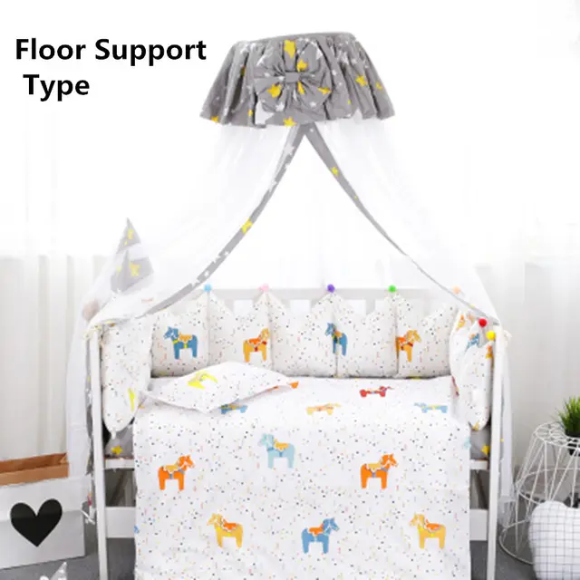 crib on top of bed