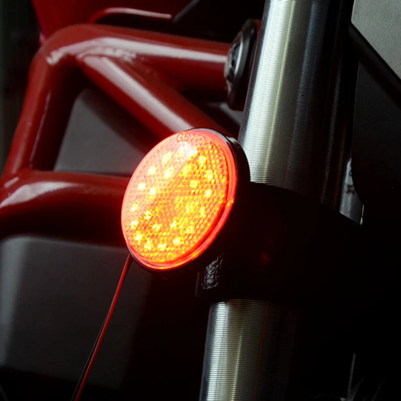 FUYOUSHENZHU Motorcycle brake reflector Lamp reflector parts Scooter