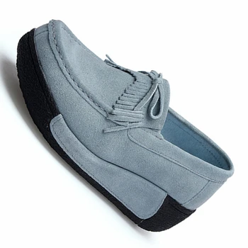 

women genuine Leather swing platform running Shoes ladies breathable fitness training shoes outdoor sport running sneakers