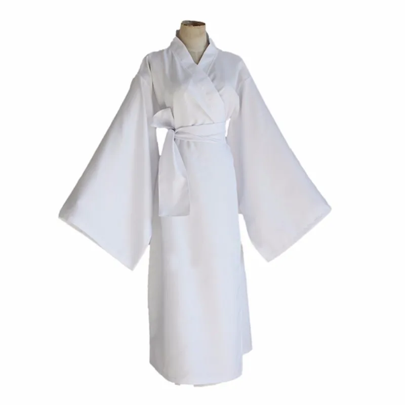 2019 новый аниме норагами, юкине белый косплей-костюм кимоно юката (халат + ремень) для взрослых Для женщин Для мужчин белый кимоно одеяние