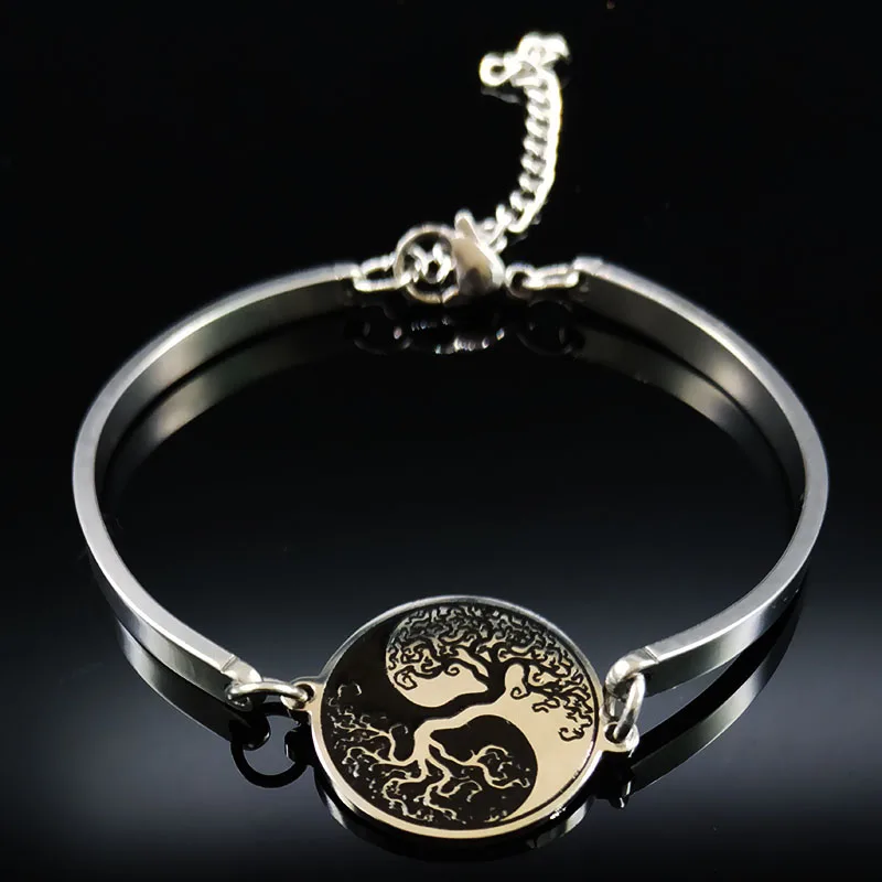 Мода Сердце лошадь браслет из нержавеющей стали для женщин серебряные цветные браслеты и браслеты ювелирные изделия браслет на манжет B18332 - Окраска металла: D
