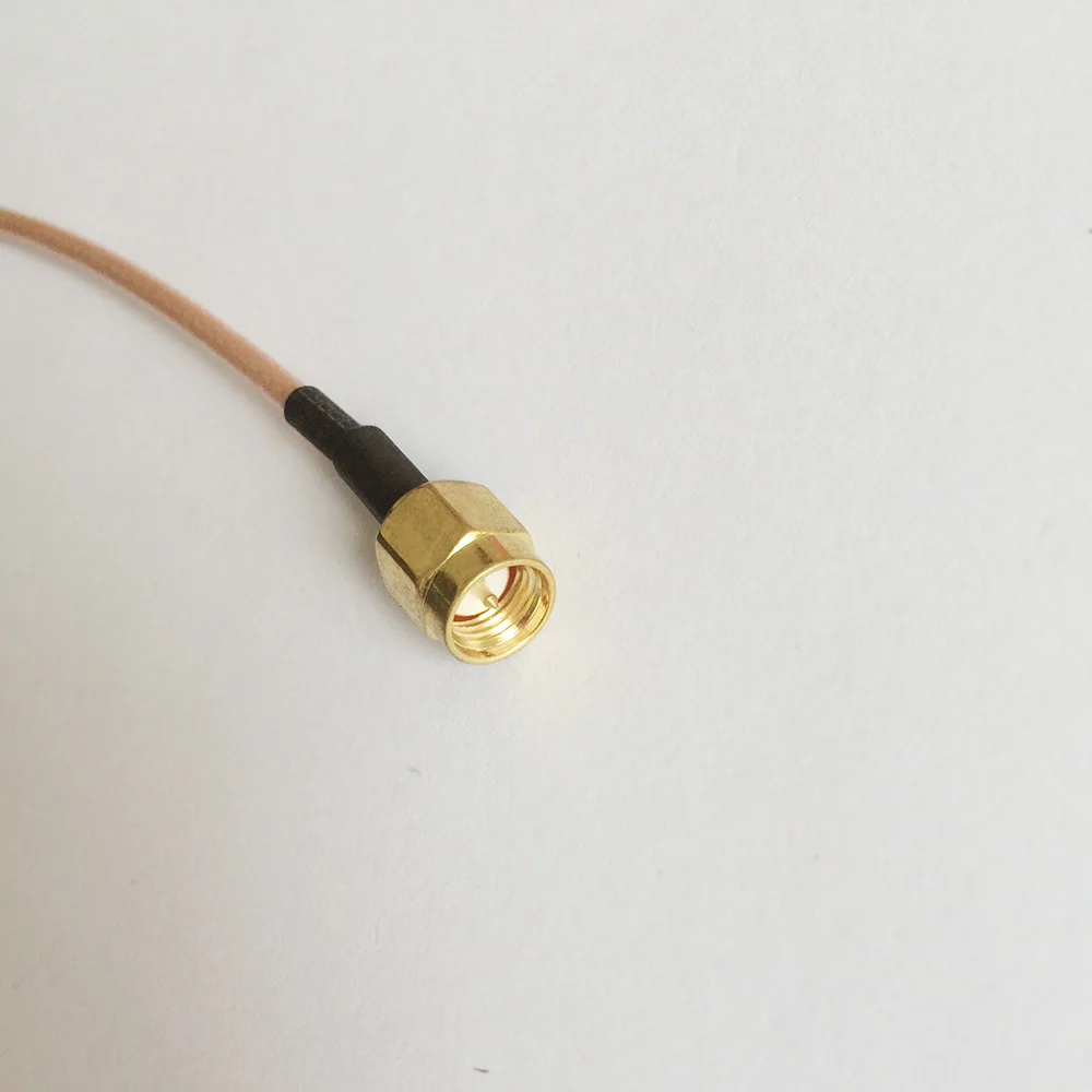 

ALLISHOP 3M RP SMA Male to SMA Male Crimp RG316 Coax Cable Jumper Pigtail for Wireless Antenna Assembly