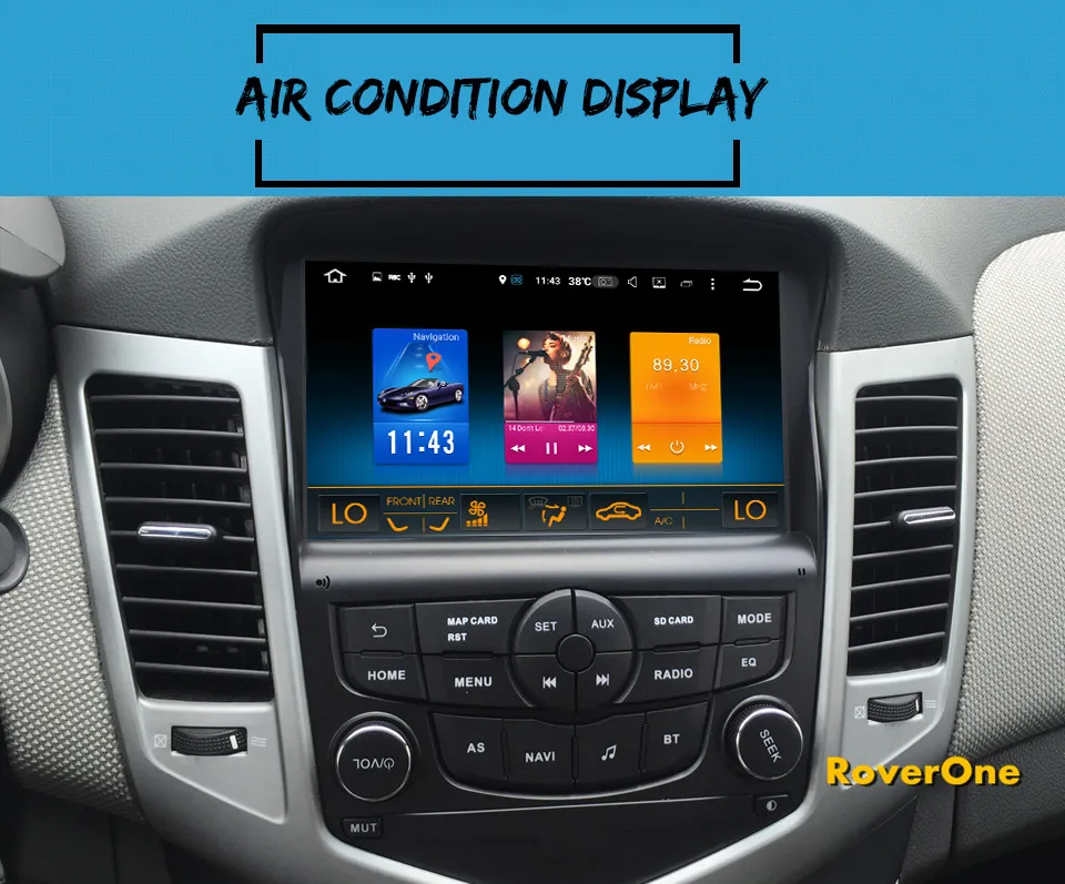 Discount Car Radio Multimedia Player for Chevrolet Cruze Lacetti 2 Octa Core Android 9.0 Automotivo GPS Navigation Navigator Stereo 6