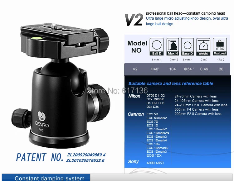 Benro A2692TV2 Tripod 05