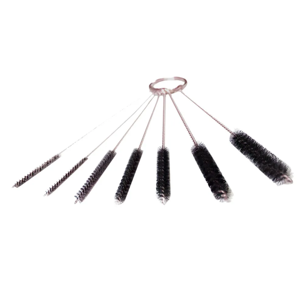 7PCS Detachable Multi-Functional Tools Brush Nylon Spray Airbrush Cleaning Brushes Household Clean Tool | Дом и сад