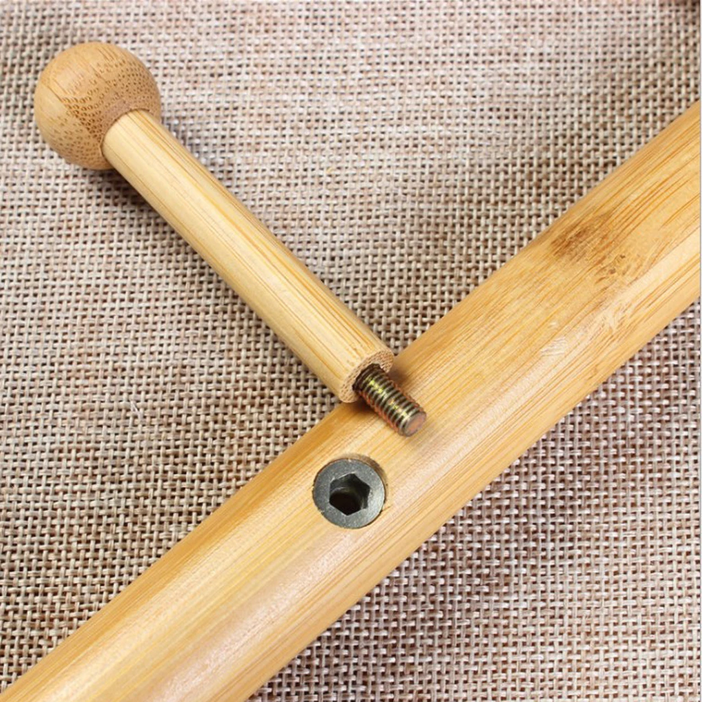 Bamboo Mug Rack Tree Removable Bamboo Mug Stand Storage Coffee Tea Cup Organizer Hanger Holder with 6 Hooks
