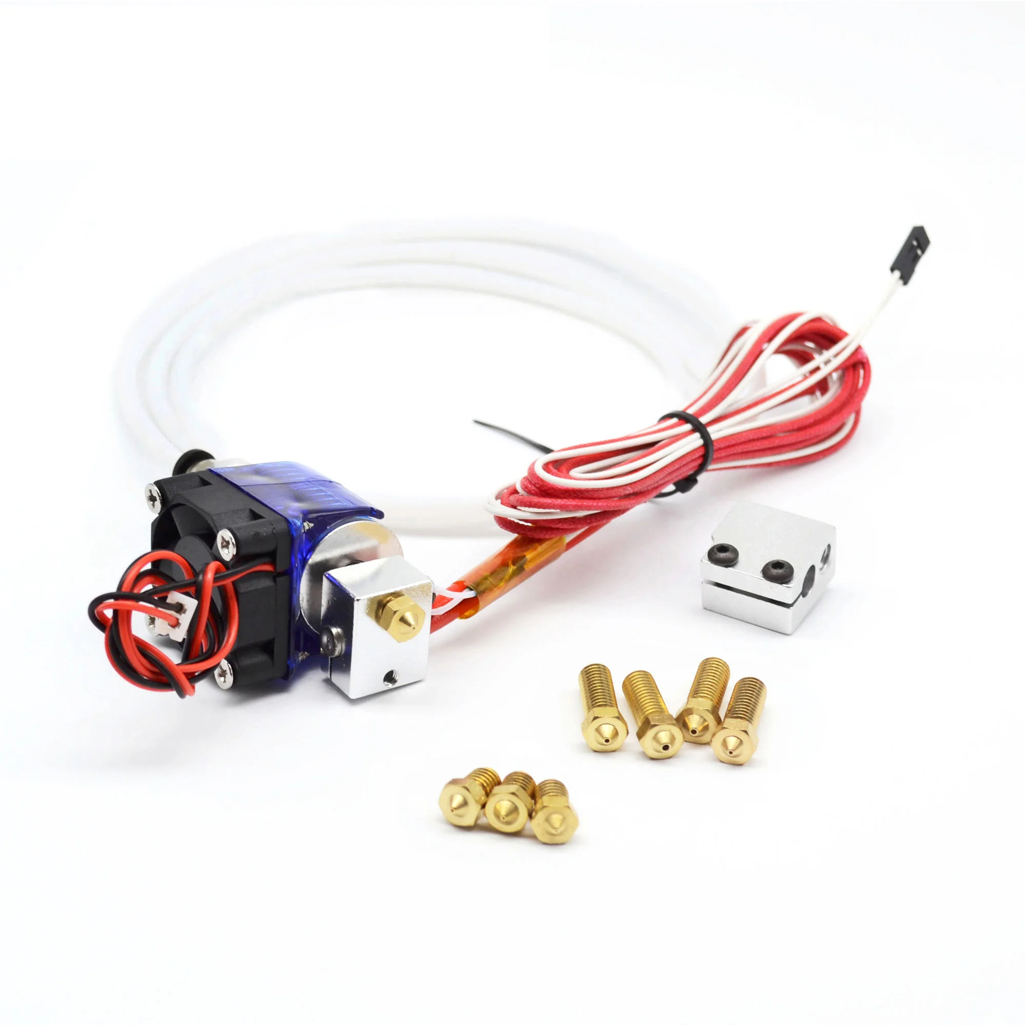Вентилятор для охлаждения V6 J head Hotend с вентилятором 1 75/3 мм 12 В bowden 75 0 2/0 3/0 4/0 5