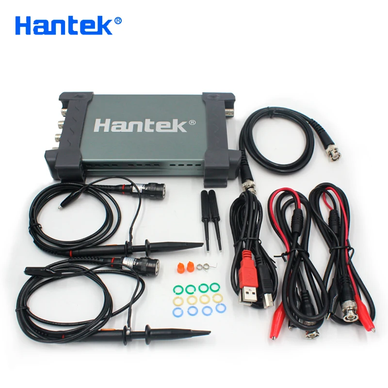 Hantek 6254BD цифровой осциллограф USB Ручной 4 канальный 250 МГц на базе ПК Osciloscopio 25