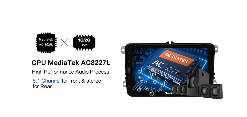 Clearance IPS Android 8.1 Car DVD GPS Player For Volkswagen VW Tiguan  Touran Sharan Golf Passat B6 Polo Skoda Octavia Yeti Radio Stereo 6