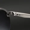 Lunettes de soleil polarisées en aluminium magnésium, lunettes de soleil pour la conduite, mode HD, vintage, oculos de sol, pour hommes et femmes, avec boîte de marque originale ► Photo 3/6