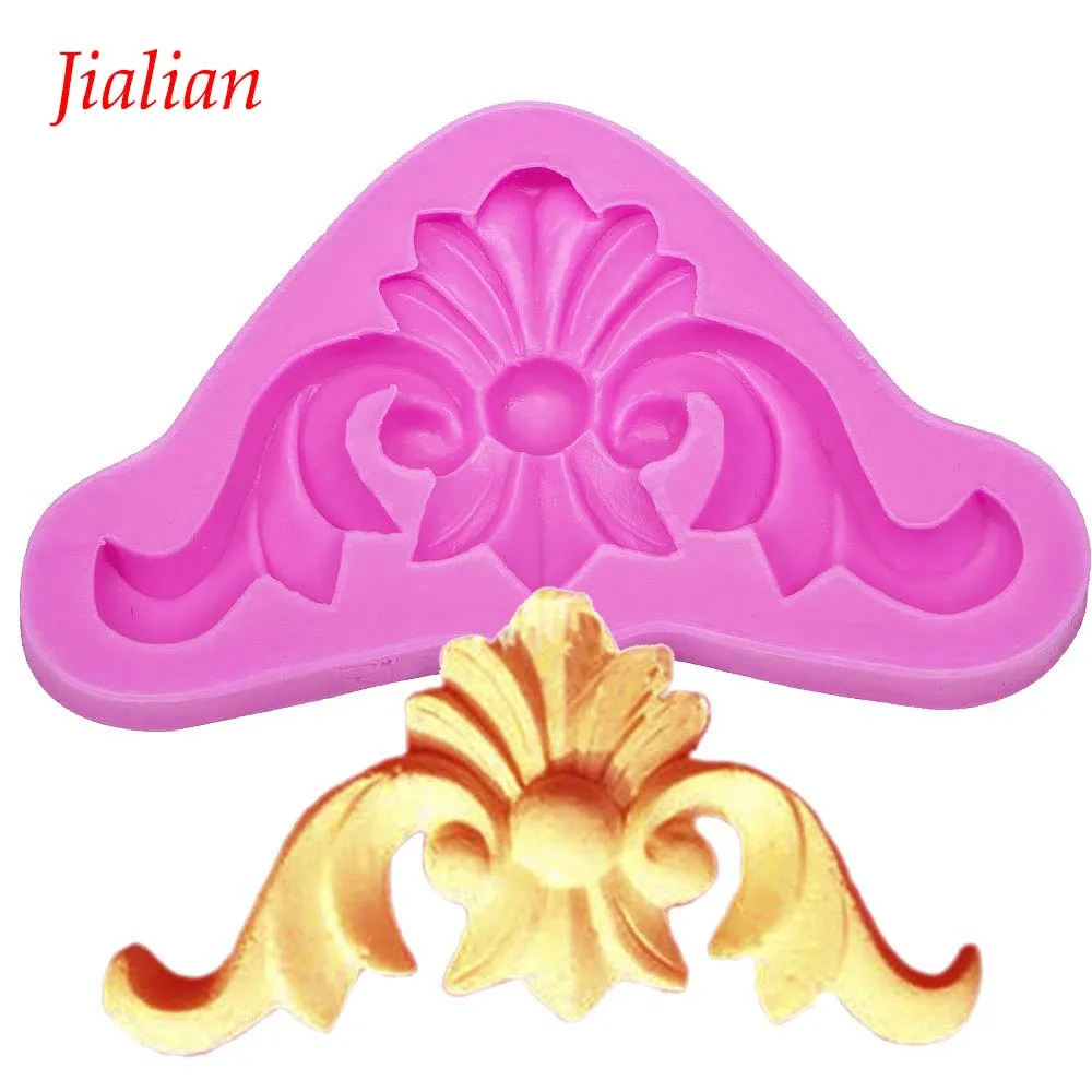 Lace Shaped 3d Fondant Cake Silicone Mold For Polymer Clay Molds Chocolate Pastry Candy Making
