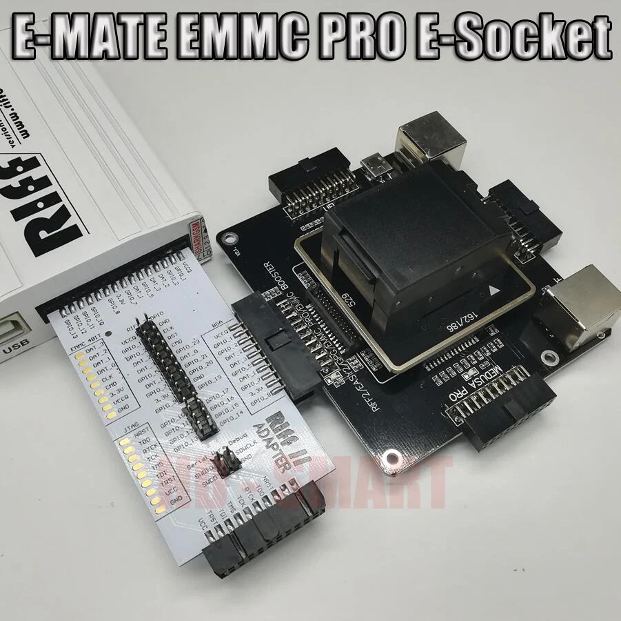 E MATE коробка mate box Socket 6 в 1 без сварки BGA169E BGA162 BGA221 поддержка Medusa Pro box/UFI/ATF/легкий JTAG