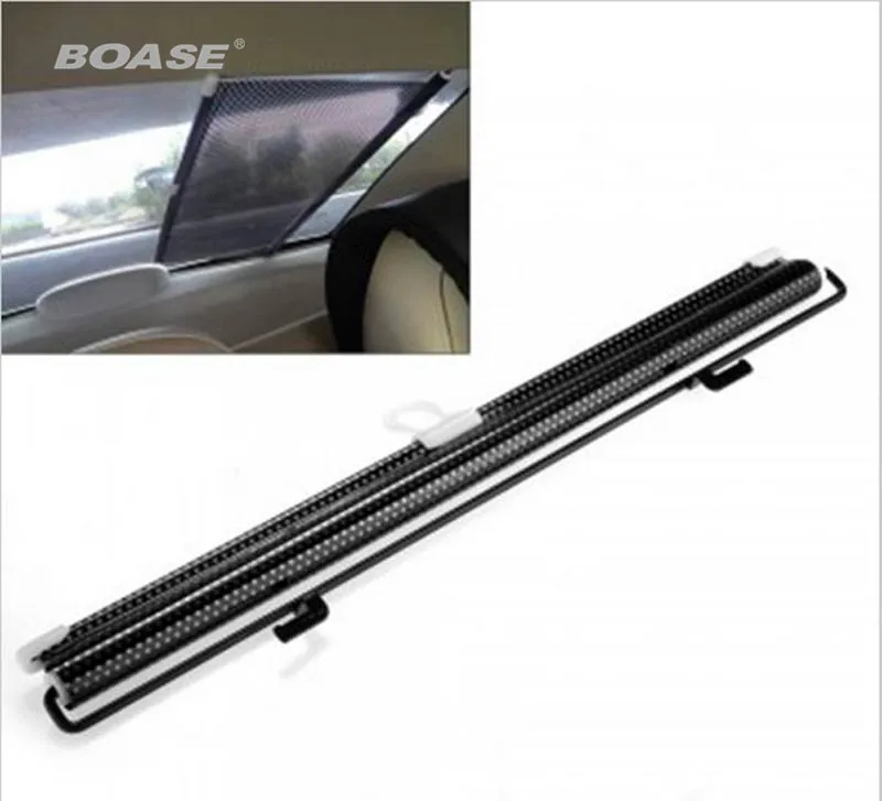 

free shipping car sunshade black,silver,Automatic Retractable Side Window Car Curtain Sun-shading Curtain Automatic Blinds