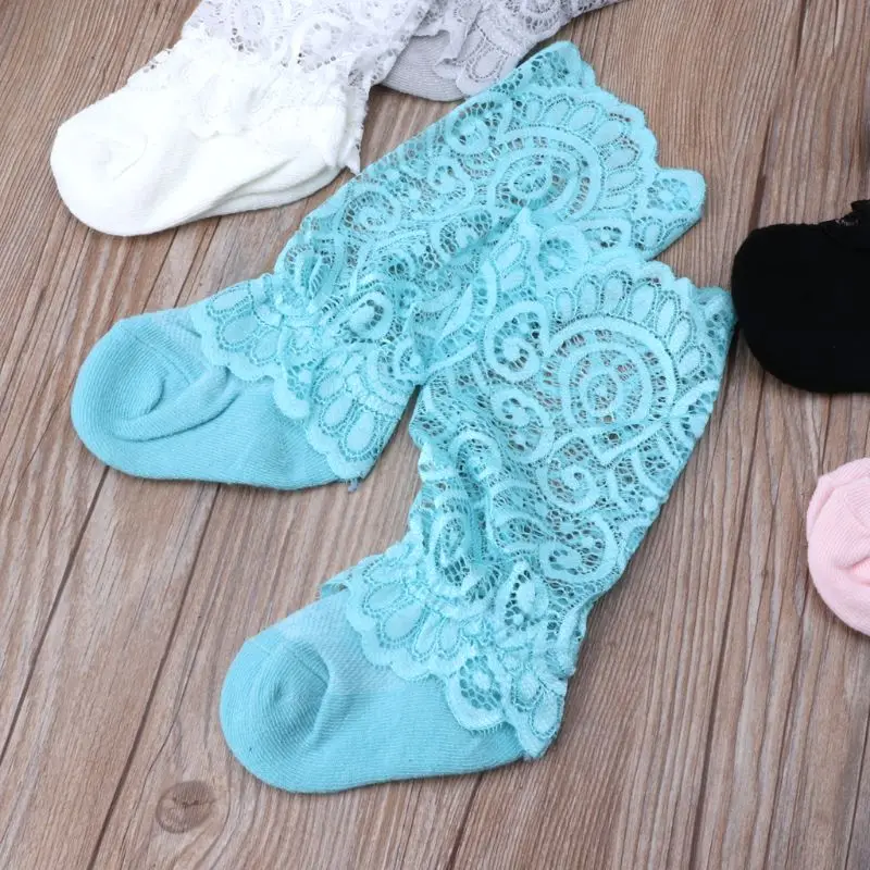 Носки для новорожденных девочек; маленькие хлопковые кружевные носки для маленьких девочек; летние носки; аксессуары для малышей