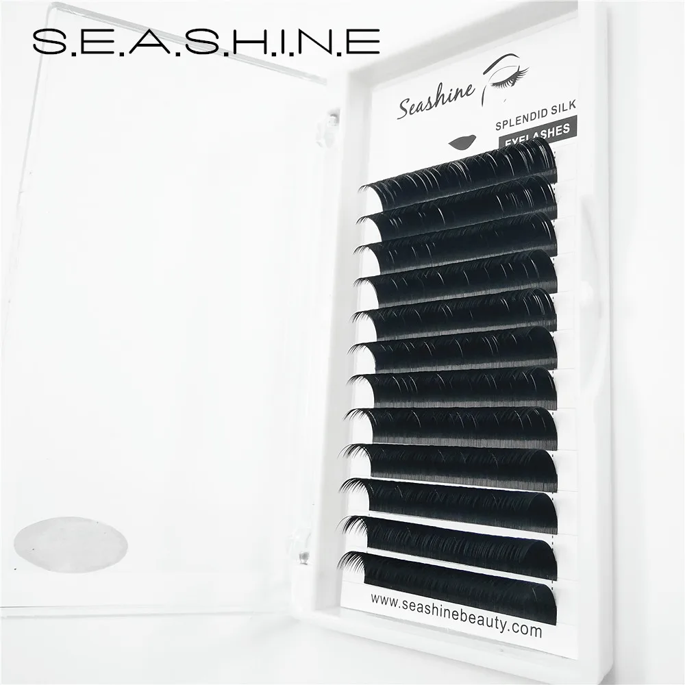 Ресницы Накладные Seashine норковые индивидуальные 15 мм 0 03 25 C/D/L|individual eyelashes|mink individual