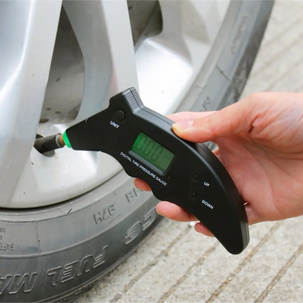 New High Precision Electonic Car Tire Pressure Gauge Auto Motorcycle Tyre Air Pressure Meter Tester Monitor Diagnostic Tools