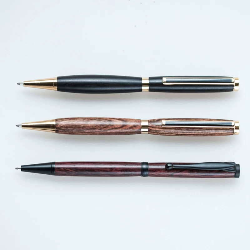 

10 pieces for a lot Solid Wood Ballpoint Pens