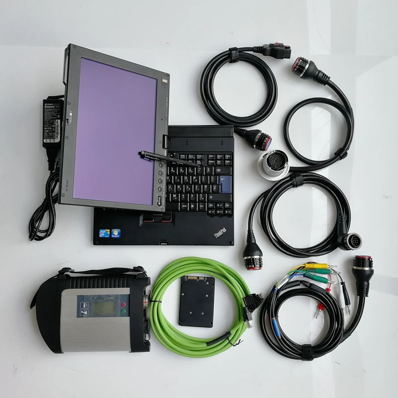 

2019 Mb Star C4 SD Compact 5 Auto Diagnose Tools with V09.2019 software X/Vediamo/DTS/EPC/WIS in SSD/HDD and Laptop X200T 4G