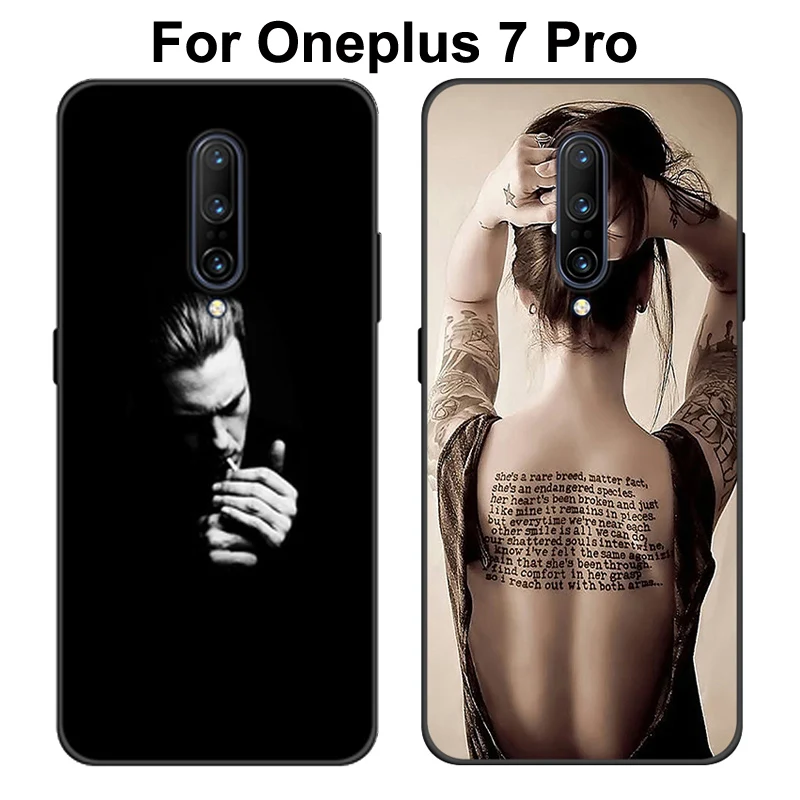 

For Oneplus 7 pro Case 1+7Pro Phone Cover Soft Silicone beauty Back Cases Oneplus7 pro Case Oneplus7pro 6.67" bumper coque cases