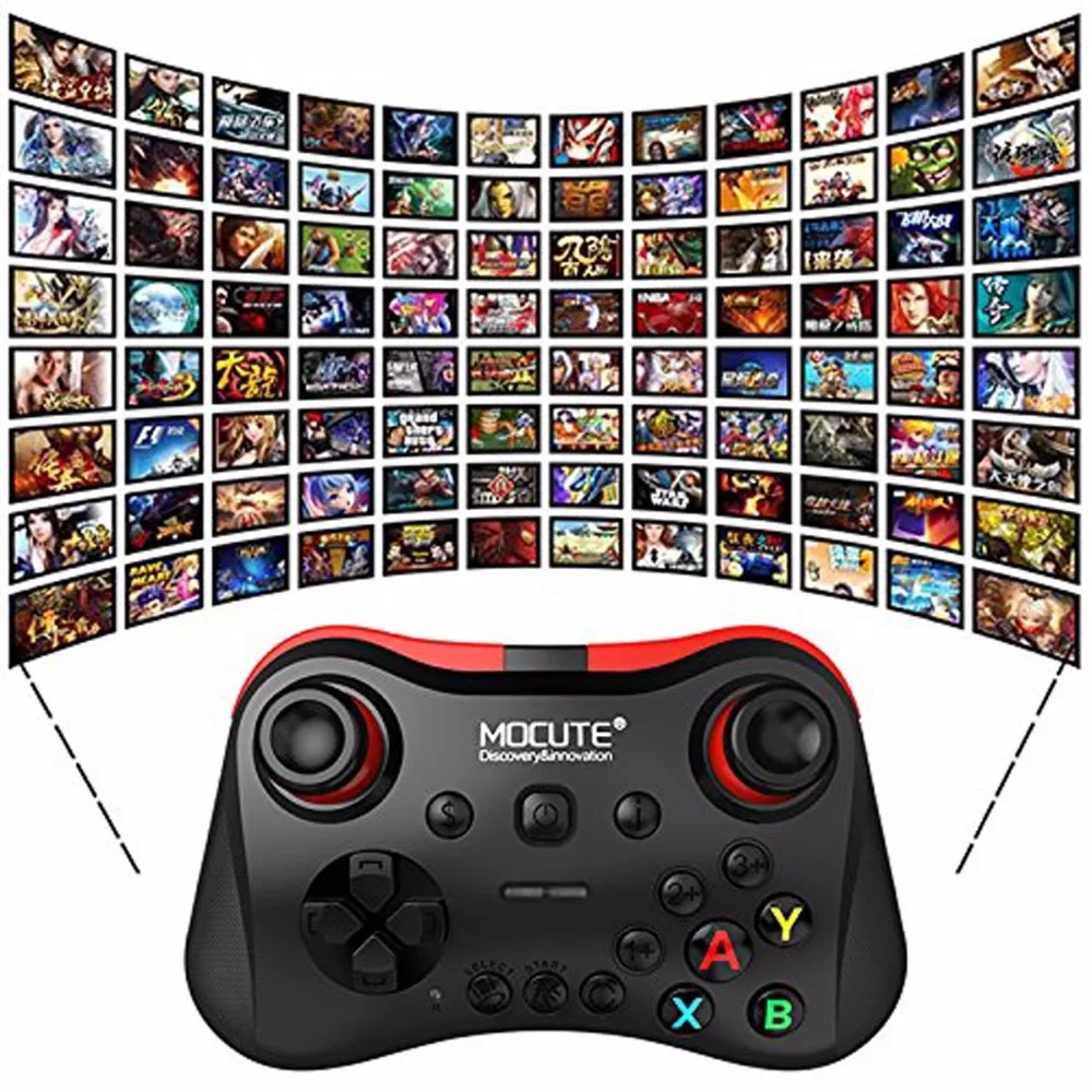  Top Deals MOCUTE 056 Bluetooth Gamepad Android Wireless Joystick Vr Controller Mobile Joypad For Pu