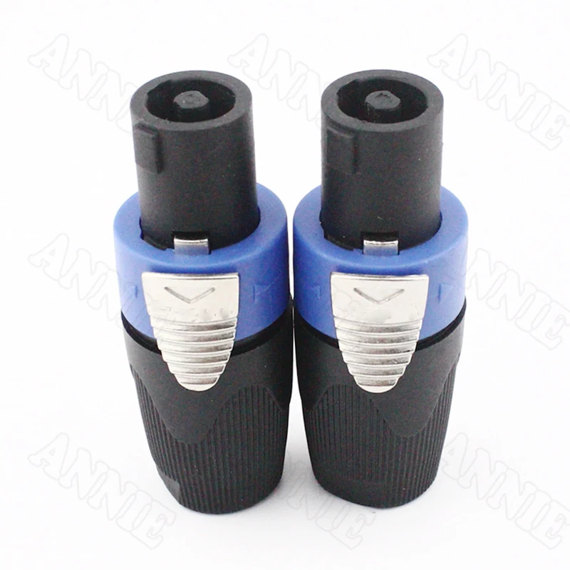 50pcs/lot High quality NL4FC audio four-core professional plug speaker plug ohmic connector