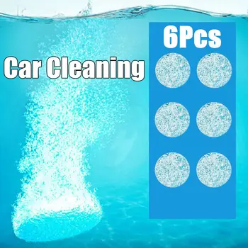 

6pcs/pack Car Windshield Cleaning Car Accessories Glass Cleaner Car Solid Wiper Fine Seminoma Wiper Car Auto Window Cleaning