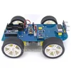 Easy Plug 4WD Serial Bluetooth Control Rubber Wheel Gear Motor Smart Car X Kit with Tutorial for Arduino Nano / UNO R3/ Mega2560 ► Photo 2/5